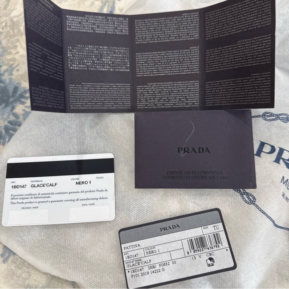 Authentic Prada Patrice Glacé Studded Bag - Picture 14 of 16